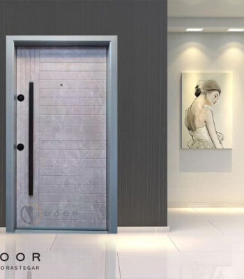 درب ضد سرقت pvc طوسی