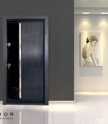 درب ضد سرقت مدرن شیشه