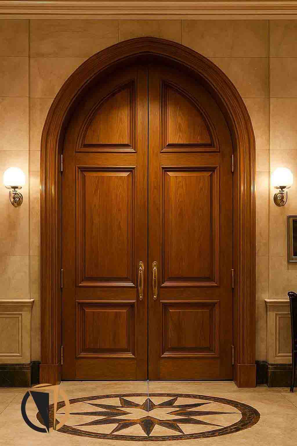 قیمت درب لابی چوبی